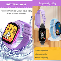 Reloj inteligente con videollamada 4G, GPS de 1,83 pulgadas/WIFI/LBS, ubicación precisa IP67, resistente al agua, llamadas SOS, reloj inteligente para niños DH20