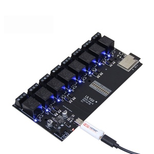 En stock, carte de développement ESP32 <span class=keywords><strong>LILYGO</strong></span> <span class=keywords><strong>T</strong></span>-Relay originale, module relais 8 canaux 5V, isolation optocoupleur, WiFi - Product Image 1