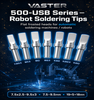 Pointe de fer à souder 500-USB 7.5x2.5 TIP-34 Série 500 sans plomb remplaçable Vente en gros directe usine