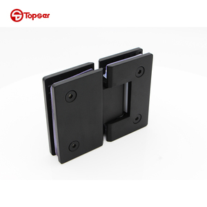De acero inoxidable negro mate Color <span class=keywords><strong>180</strong></span> Grado de <span class=keywords><strong>vidrio</strong></span> para puerta de ducha de <span class=keywords><strong>vidrio</strong></span> <span class=keywords><strong>bisagra</strong></span> para puerta de Ducha - Product Image 3