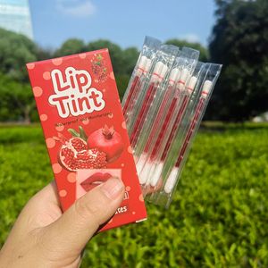 Teinture de rouge à lèvres aux fruits mate jetable imperméable Liptint coton-tige bâton tasse brillant à lèvres à la mode sans décoloration - Product Image 6