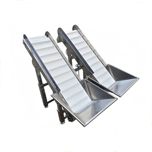 Kletter förderer Edelstahl Lebensmittel förderband Partikel zufuhr Hebe-und Förder maschine Kleine Montagelinie - Product Image 1