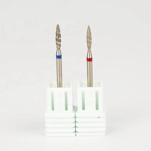 3/32 "profesyonel Spiral alev İnce rusça güvenlik elmas tırnak süsü uçları manikür depolama - Product Image 5