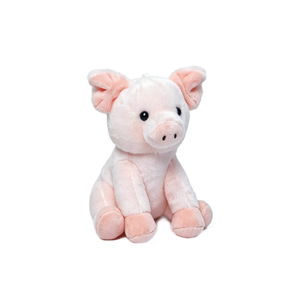Jouets en peluche transfrontaliers super doux en polyester, modèles animaux assis : Agneau, Raton laveur, <span class=keywords><strong>Renard</strong></span>, Cerf, Tigre, Vache, <span class=keywords><strong>Cheval</strong></span>, Panda <span class=keywords><strong>et</strong></span> Grenouille - Product Image 1