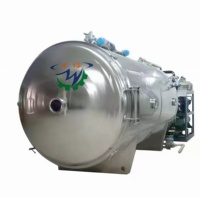 Automatische RVS vacuümvriesdroogmachine voor de verwerking van dierenvoer & fruit/groenten/koffie/snoep