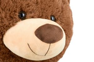Couette en peluche marron super douce avec gros <span class=keywords><strong>ours</strong></span> en peluche personnalisé avec techniques de lavage de remplissage en coton PP - Product Image 5