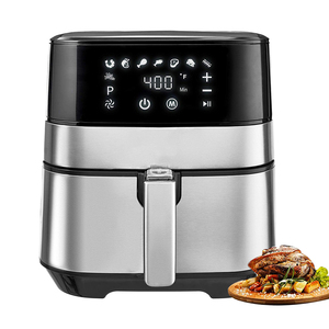 Freidora de Aire Eléctrica Digital de Acero Inoxidable de 5.5 Litros con Logotipo Personalizado, Horno de Convección sin Aceite, Saludable, Estilo Dubái - Product Image 5