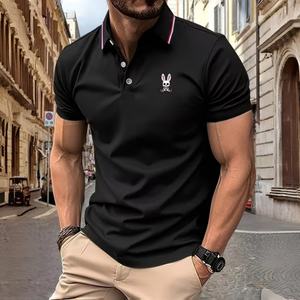 Polo en maille pour homme Halcyon Conture 180g Coupe classique Logo brodé sur le devant Séchage rapide Respirant Écologique - Product Image 3