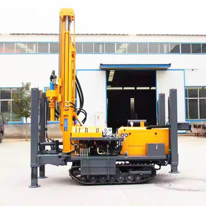 Harga pabrik 4.5Ton Rig bor sumur air kecil mesin <span class=keywords><strong>Crawler</strong></span> Rig pengeboran air pneumatik - Product Image 2