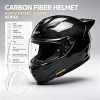 Nouveau Casque Moto Intégral 2026 en Fibre de Carbone Argentée, Conception Personnalisée, Performance de Course, Aérodynamique, Équipement de Sécurité ECE/DOT