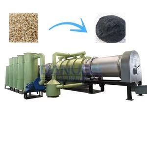 Four de carbonisation pour sciure de bois et coques de riz, machine de production de charbon de bois - Product Image 1