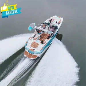 Kinlife New Customizable Aluminum Wake Board Surf Boats for sale in Good Price