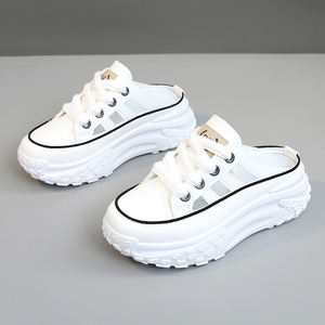 Chaussures tendance pour femmes 2026 fabriquées en Chine – Demi-mules d'été respirantes à semelles épaisses et rehaussantes - Product Image 6