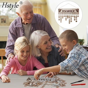 <strong>Gifts</strong> <strong>for</strong> Mom <strong>Grandma</strong> to Remember <strong>Birthdays</strong> Wooden Family <strong>Birthday</strong> Board Calendar DIY with 100 Wood Tags Wall Hanging SD1665 - Product Image 5