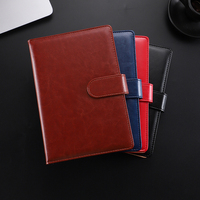 Ensemble cadeau de carnet en cuir PU de luxe pour affaires, équipé d'un stylo assorti, logo personnalisé pour les commandes en gros