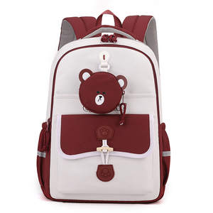 Sac à dos <span class=keywords><strong>scolaire</strong></span> très attrayant pour garçons, motif macaron et ours, pour collégiens et lycéens, fermeture éclair 3D, durable, décontracté, pour le <span class=keywords><strong>soutien</strong></span> <span class=keywords><strong>scolaire</strong></span> - Product Image 5