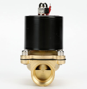 Groothandel Vloeistofregelklep Messing Elektrische Solenoïde Klep DN25 1'' 24V Luchtklep Normaal Gesloten voor Water Lucht Gas Brandstof Olie - Product Image 5