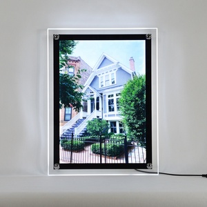 Litsign LS W1 Ultra Slim LED hộp đèn với Acrylic khung 10000 lumens chống bụi treo cho Takeaway menu - Product Image 3