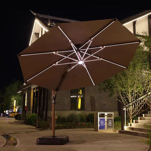 <span class=keywords><strong>Sombrilla</strong></span> de Patio Solar para Exteriores con Luces LED, Redonda, <span class=keywords><strong>Cuadrada</strong></span>, Romana, para Jardín, <span class=keywords><strong>Terraza</strong></span>, Muebles de Exterior - Product Image 5