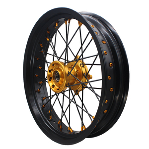 Vente directe d'usine <span class=keywords><strong>RMZ</strong></span> DRZ 250 <span class=keywords><strong>450</strong></span> 17 pouces Roues SM en alliage Roues de moto Supermoto pour Suzuki - Product Image 5