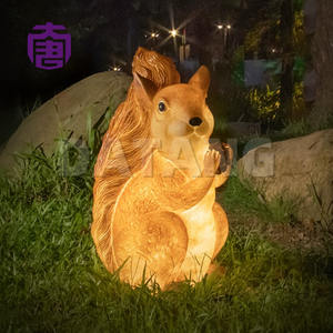 Luz LED 3D de ardilla personalizada, impermeable IP65, para decoración de paisajes exteriores, parques y patios, iluminación festiva para jardines. - Product Image 2