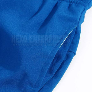 กางเกงขาสั้นออกกำลังกายสไตล์ใหม่ผ้าฝ้ายสีทึบพร้อมลวดลายลำลองตกแต่งกลางเอวทำจากปากีสถาน - Product Image 6