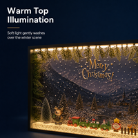 Boîte à lumière LED personnalisée en alliage d'aluminium OEM avec design écologique, construction durable, luminosité de 10 000 lumens et contrôle de gradation