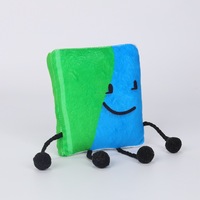 Livres périphériques d'animation Crayons Jouets en peluche BFDIA personnalisé jouet en peluche animé puzzle glaçon Flamme jouet en peluche pour enfants cadeau