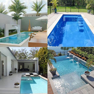 Las piscinas familiares enterradas de fibra de vidrio requieren kits de impermeabilización efectivos que permiten a las familias nadar sin problemas de fugas de agua. - Product Image 4