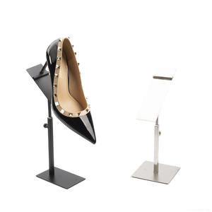 Vàng mạnh mẽ khả năng chịu lực thép không gỉ phòng triển lãm có thể điều chỉnh thương mại Giày giá đứng - Product Image 5