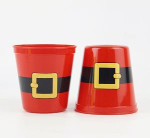 Vaso Reutilizable de Plástico PP Estilo Santa Claus para Fiestas Navideñas, Ecológico, con Diseño Navideño, Artículos Modernos para Fiestas - Product Image 1