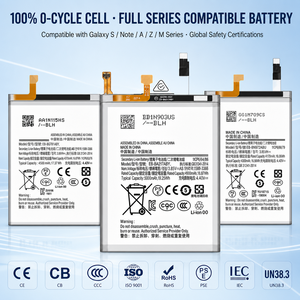 Batteria di Ricambio 0-Cycle in Puro Cobalto per Samsung <span class=keywords><strong>Galaxy</strong></span> S20 <span class=keywords><strong>S21</strong></span> S22 Note 10 A12, Cella Li-ion ad Alta Capacità - Product Image 5