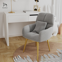 Chaise de maquillage de luxe à bulles, tabouret de coiffeuse au design moderne pour la maison, la chambre, le bureau, le salon