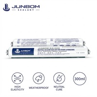 Scellant en silicone neutre professionnel JUNBOM, pas de primer requis, pour fenêtres, portes, verre, aluminium, décoration, scellant 82002