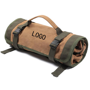 กระเป๋าม้วนเก็บเครื่องมือแขวนอเนกประสงค์กระเป๋าม้วนเก็บเครื่องมือผ้าใบแบบม้วนสำหรับงานหนัก - Product Image 6