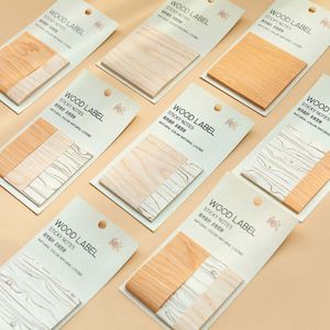 Stationery <b>Sticky</b> Notes Wood-grain Special Memo Pad Self-Adhesive School Supplies <b>Notepads</b> - Product Image 2