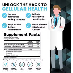 NAD3 Liposomal NAD + كبسولات معززة للكبار المكملات الغذائية تدعم الصحة الخلوية - Product Image 3