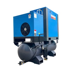 Öl freier <span class=keywords><strong>PCP</strong></span>-Luftkompressor-Schrauben kompressor mit luftgekühlten Motor kern komponenten mit Wechselstrom