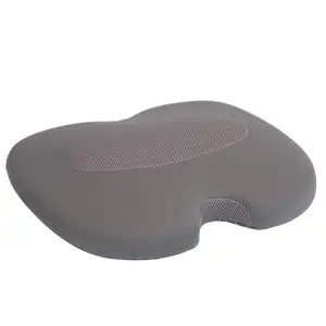 Coussin en mousse à mémoire de forme coussin de siège coussin de chaise de bureau coussin de siège de voiture coussin antidérapant de soulagement de la douleur du coccyx pour bureau d'ordinateur