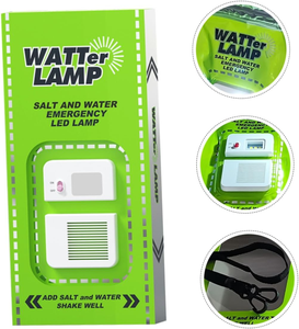 Lámpara de agua salada, luz de emergencia, lámpara LED para actividades al aire libre, lámpara de iluminación para campamento, linterna portátil de pesca nocturna, uso para 140 Hs - Product Image 6