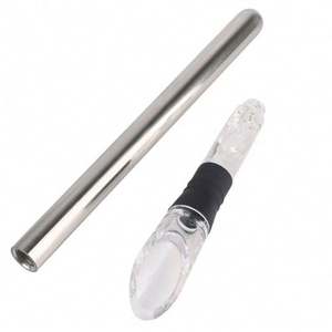 Enfriador de Vino Usa Mairun823, Enfriador de Cerveza con Dispensador, Tapón y Cortador, de Acero Inoxidable, Congelable - Product Image 4