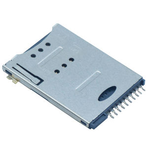 SMT 8 + 2 Pin Push-Тип Sim-карты разъем - Product Image 4
