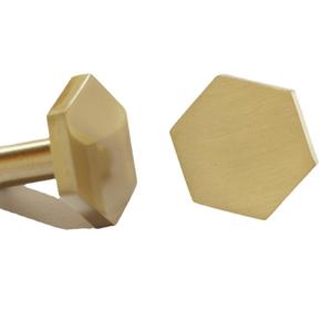 Furniture Handle Octagonal Brass Cabinet <b>Knob</b> 30x34x30 Minimalist Design Durable For Furniture Decoration - Product Image 3
