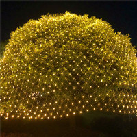 Luz LED Solar de Malla, 8 Modos, IP65 Impermeable, Fácil Instalación, Cubierta para Setos y Arbustos, Decoración para Jardín, Árbol, Navidad y Exteriores