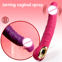 Vibromasseur Dildo Stimulateur Point G Pénis Réaliste Grand Plug Anal Jouets Sexuels pour Femmes 10 Modes Masturbateur