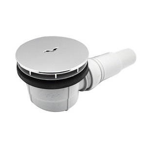 Scarico Completo con Uscita Orizzontale in PP, Diametro Esterno 50/40, per Drenaggio - Product Image 1