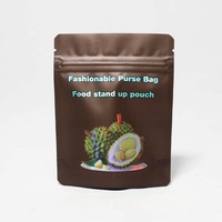 Sachet d'emballage refermable holographique de qualité alimentaire, type Doypack, avec fermeture éclair, pour aliments secs