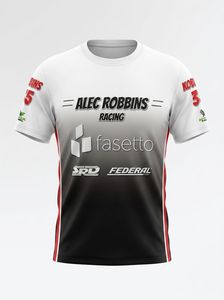 Camisetas de Carreras Transpirables de Secado Rápido 100% Poliéster Personalizadas <span class=keywords><strong>para</strong></span> Motociclismo y Automovilismo - Product Image 2