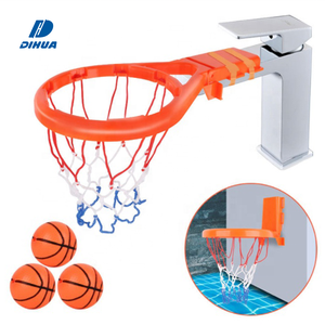 Juguete de Baño para Niños, <span class=keywords><strong>Aro</strong></span> de Baloncesto y Juego de Pelotas, Juguetes Acuáticos, Juego de Tiro en la <span class=keywords><strong>Bañera</strong></span>, Juguetes de Ducha para Bebés - Product Image 1