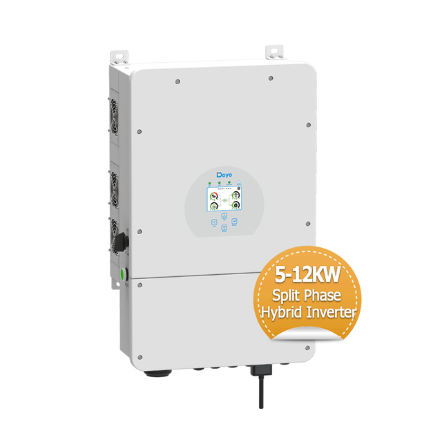 Solar Hybrid Inverter Deye US Version Split Phase Energy Storage Inverter 15kW, 12kW, 10kW, 8kW, 6kW, 5kW, in Stock